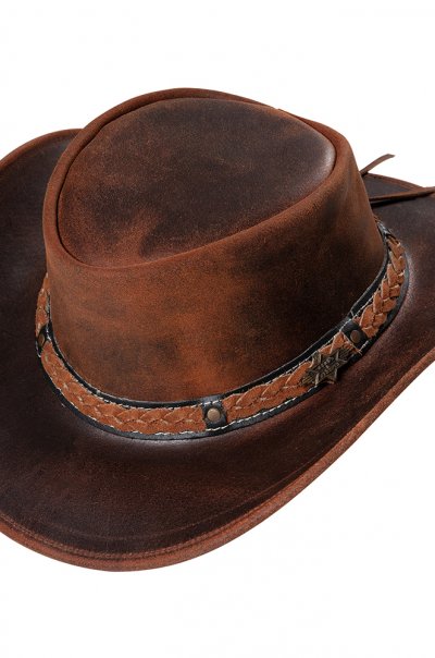 Stars & Stripes Hutband HBCS1 für Cowboyhut & Westernhüte Western-Schmuck & Mode 
